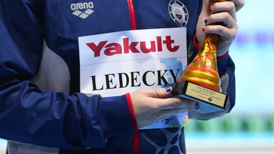 L'Américaine Katie Ledecky désignée meilleure nageuse des Mondiaux, le 9 août 2015 à Kazan