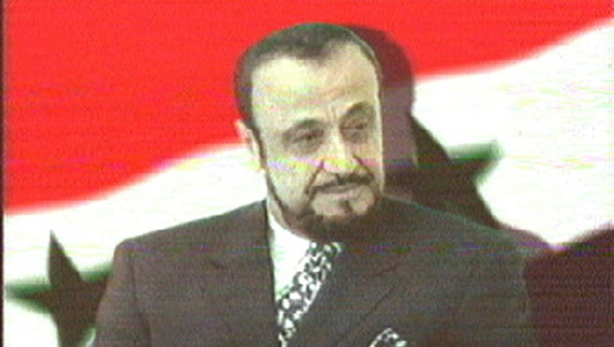 Capture vidéo de Rifaat al-Assad, oncle de Bachar al-Assad, le 12 juin 2000