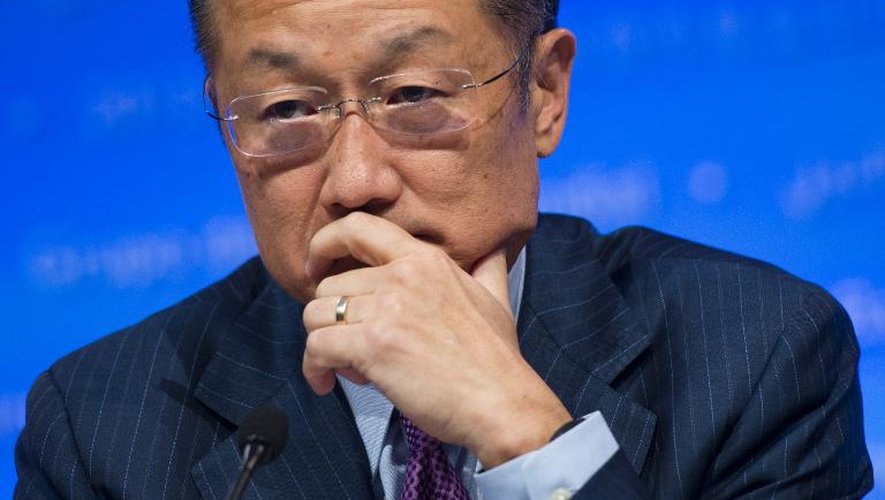 Le président de la Banque mondiale, Jim Yong Kim, le 10 octobre 2013 à Washington