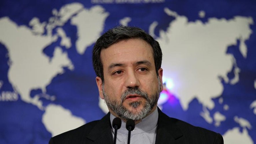 Abbas Araghchi, le chef des négociateurs nucléaires, le 14 mai 2013 à Téhéran