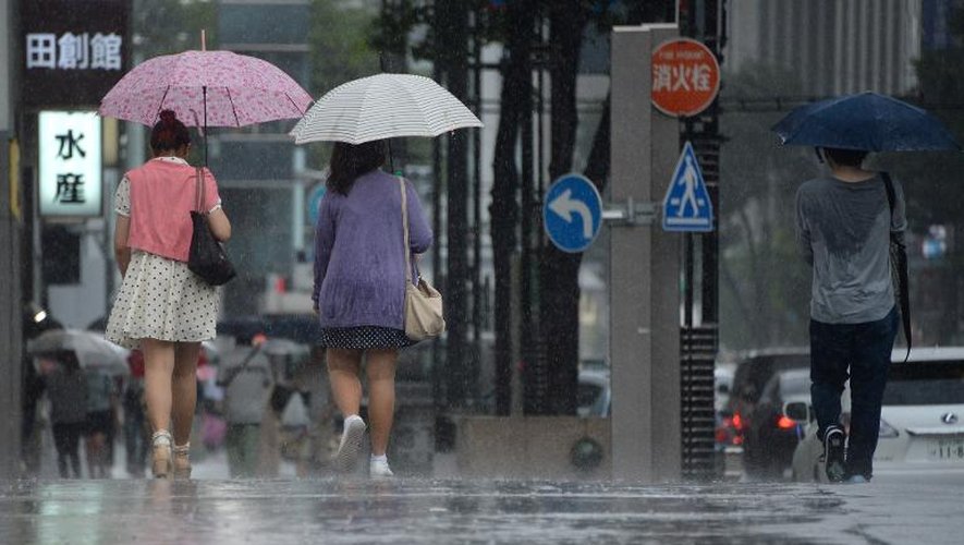Violentes pluies le 29 juin 2014 à Tokyo