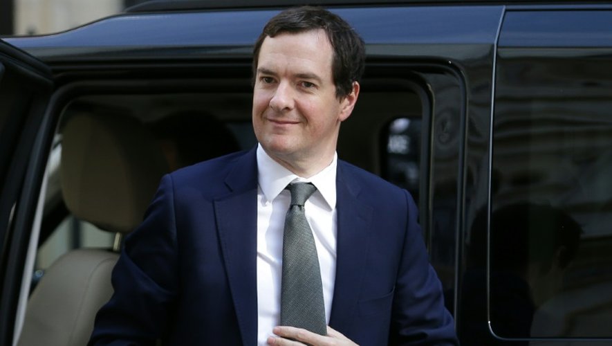Le ministre des Finances britannique George Osborne à Londres le 28 juin 2016