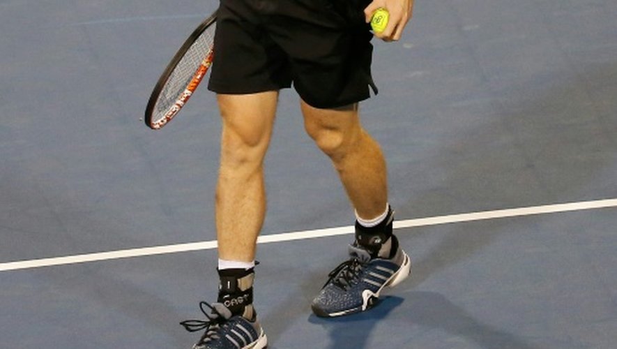 L'Ecossais Andy Murray face au Russe Teymuraz Gabashvili au 3e tour du tournoi de Washington, le 5 août 2015