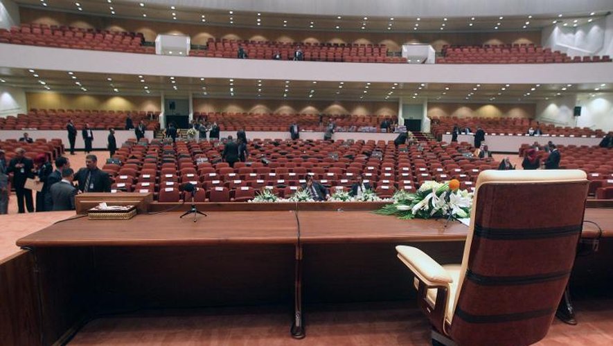Vue du Parlement irakien, le 1er juillet 2014