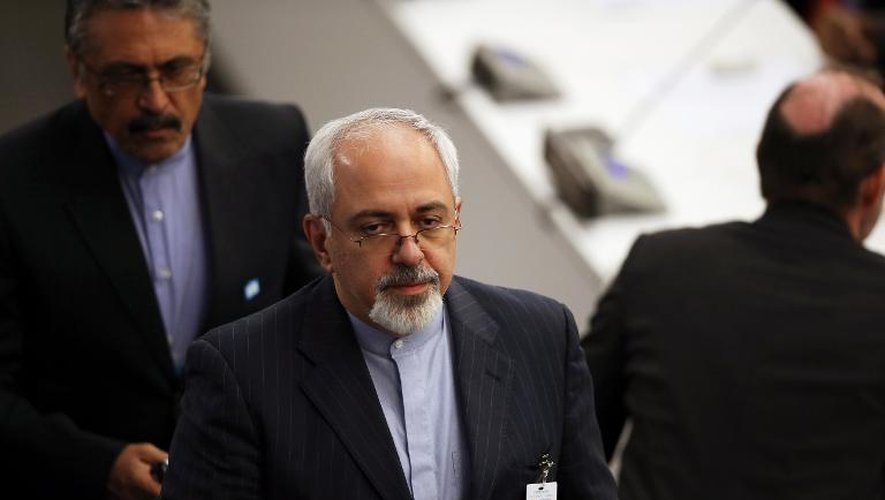 Le ministre iranien des Affaires étrangères, Mohammad Javad Zarif, le 24 septembre 2013 lors de l'Assemblée générale de l'ONU à New York