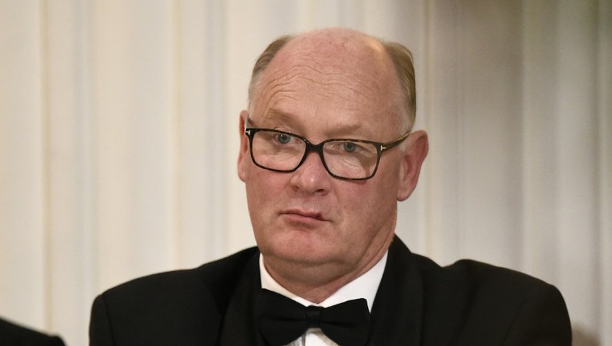 Douglas Flint, le PDG de la branque britannique HSBC à Londres le 10 juin 2015