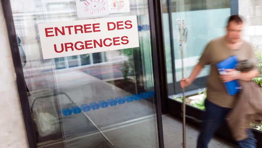 L'entrée des urgences de l'Hôtel-Dieu, à Paris, le 31 mai 2013