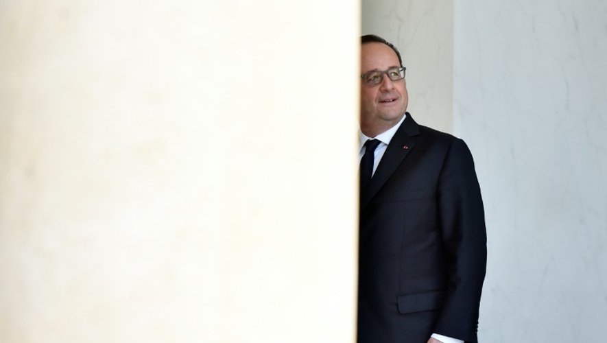 Le président François Hollande, le 22 juin 2016 à Paris