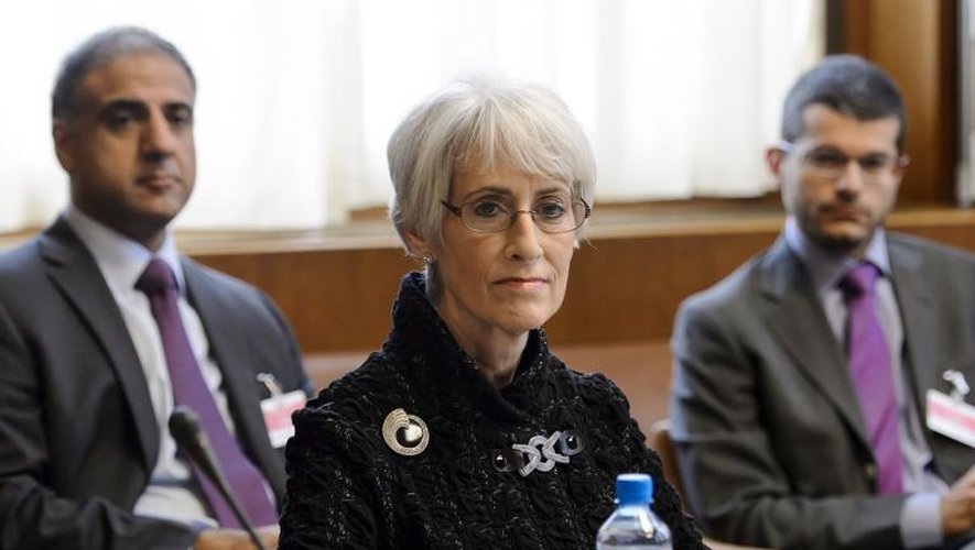 La secrétaire d'Etat américaine adjointe aux affaires politiques, Wendy Sherman, le 15 octobre 2013 à Genève