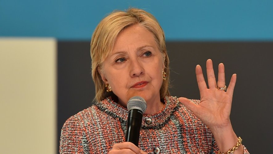 Hillary Clinton le 28 juin 2016 à Hollywood en Californie