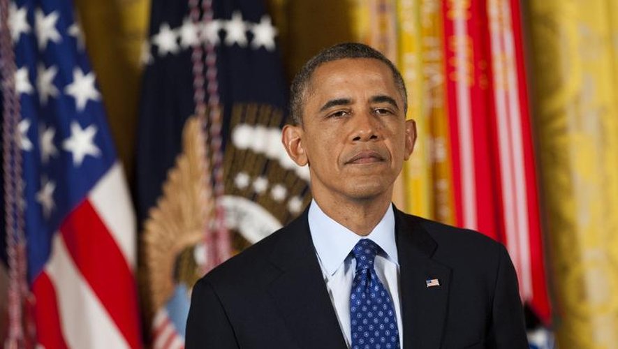 Le président Barack Obama, le 15 octobre 2013 à Washington