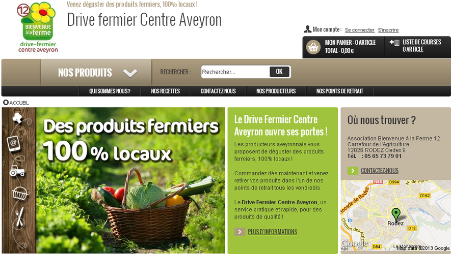 Aveyron : Bienvenue à la ferme ouvre son premier drive fermier