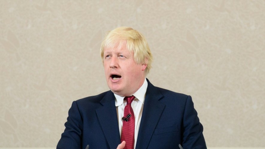 Boris Johnson lors d'une conférence de prsse le 30 juin 2016 à Londres