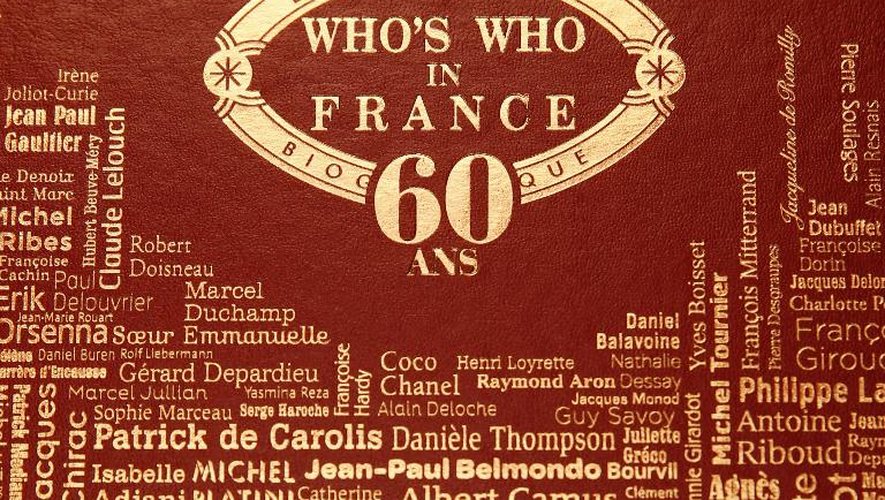 La 60e édition du Who's Who présentée à Paris, le 17 octobre 2013