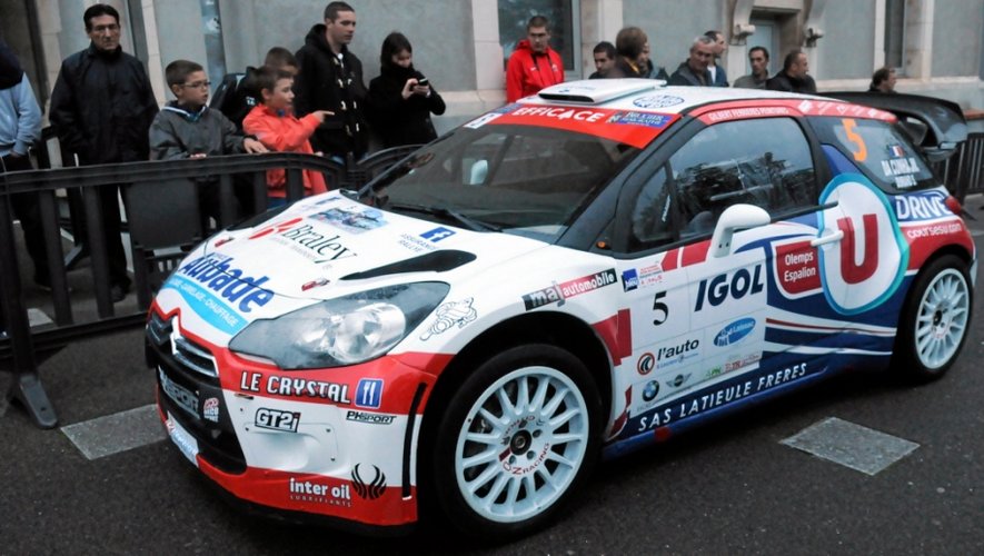 N°5. Avec sa DS3 WRC, l'Aveyronnais Jean-Michel Da Cunha a l'avantage de courir à domicile.