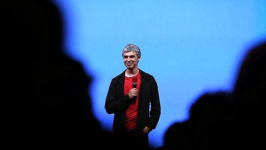 Le directeur général de Google, Larry Page, à San Fransisco le 15 mai 2013