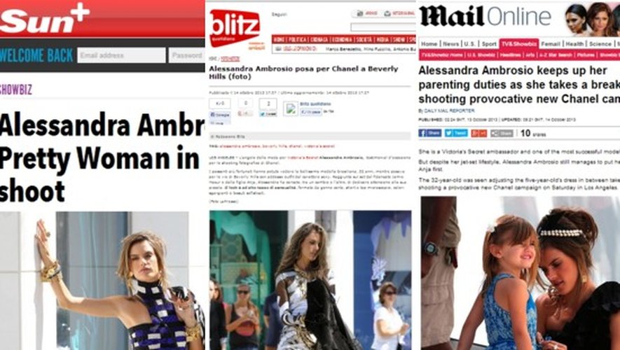 Alessandra Ambrosio en mode bad girl pour Chanel