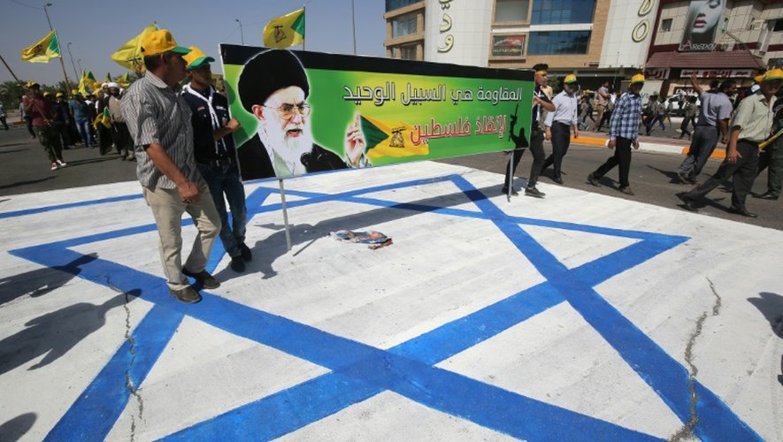 Manifestation contre Israël à Téhéran, le 1er juillet 2016