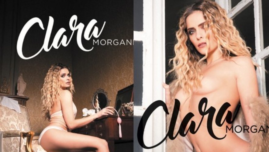 Calendrier sexy de Clara Morgane : elle n’arrive pas à choisir sa couv ! Nue ou en lingerie fine ?