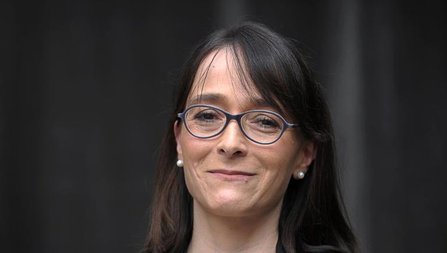 Delphine Ernotte, alors directrice exécutive d'Orange, à Paris le 17 mars 2015