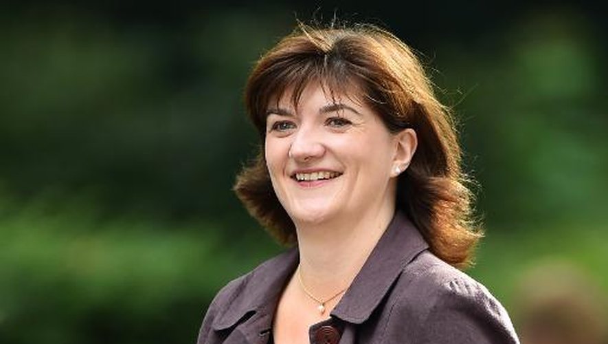 La nouvelle ministre de l'Education britannique Nicky Morgan, le 15 juillet 2014