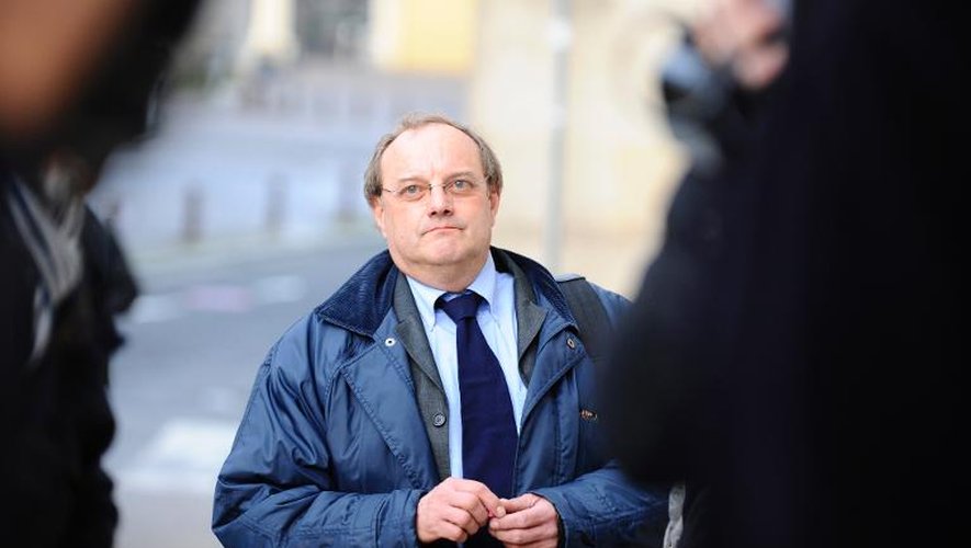 Jean-Louis Muller arrive libre à son 3e procès le 21 octobre 2013 à Nancy