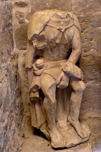 Muret-le-Château. La statue « Le Christ de Pitié» classée