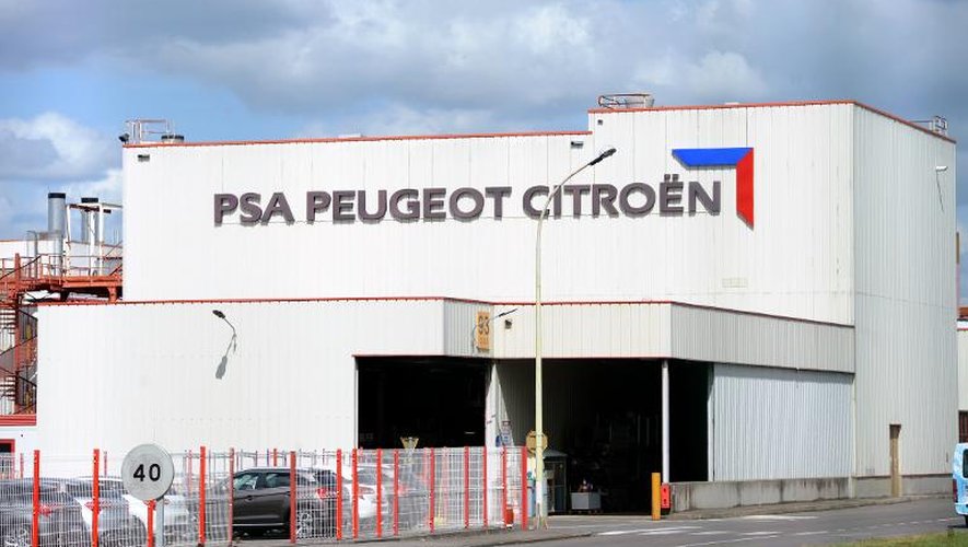 L'usine PSA Peugeot Citroën de La Janais, à Chartres-de-Bretagne