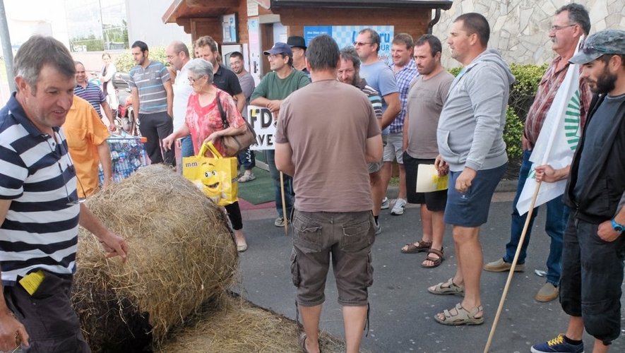 Aveyron: la colère monte dans les rangs des producteurs laitiers