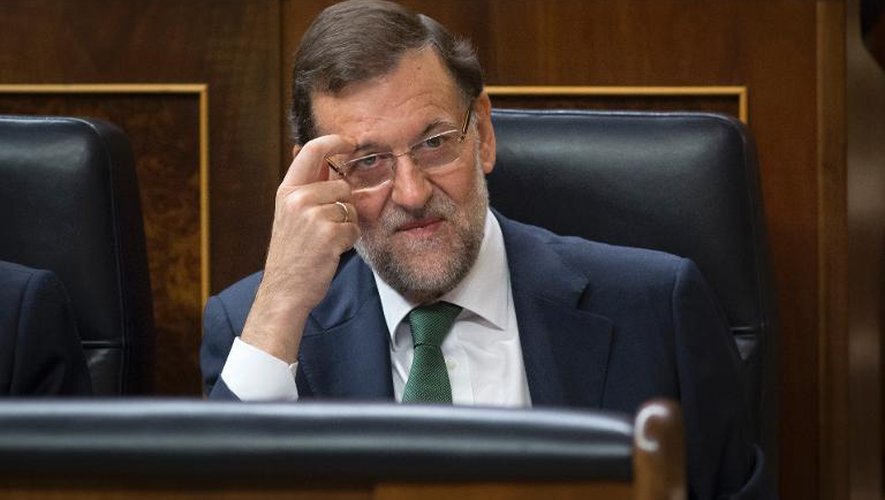 Le Premier ministre espagnol Mariano Rajoy, le 9 octobre 2013 à Madrid