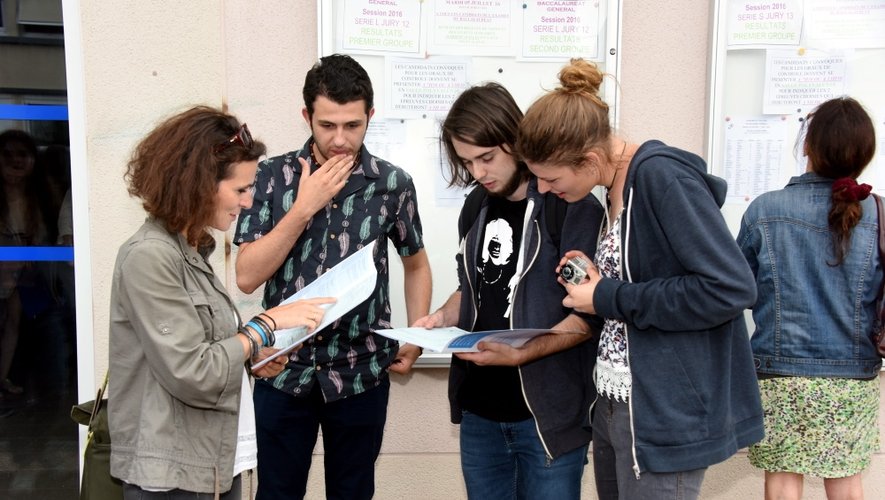 Baccalauréat : les premiers résultats commencent à tomber en Aveyron