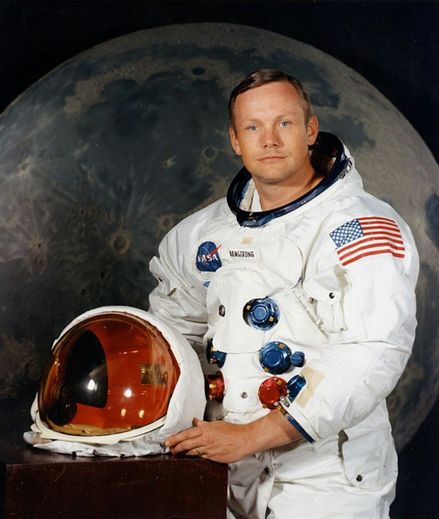 Photographie non datée, fournie par la NASA, de Neil Armstrong, le premier homme ayant marché sur la lune