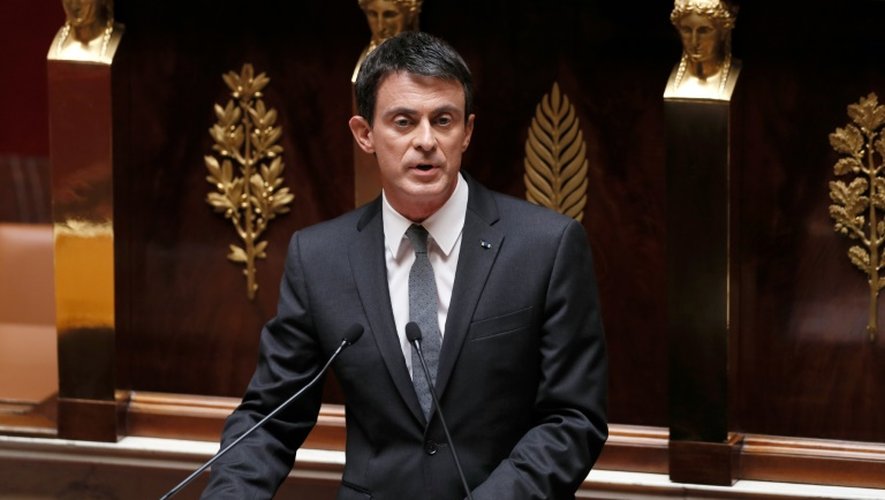 Le Premier ministre Manuel Valls à l'assemblée nationale, le 5 juillet 2016