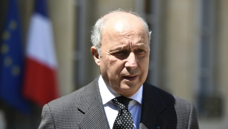 Le ministre des Affaires étrangères Laurent Fabius, le 27 juin 2015 à Paris