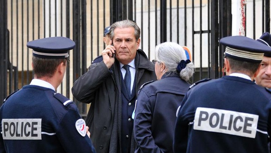 Le préfet de police Jean-Paul Bonnetain le 7 décembre 2012 à Marseille