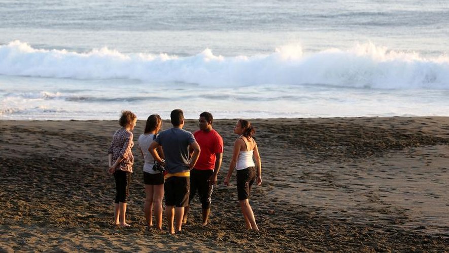 La plage près de laquelle un jeune homme de 23 ans a été attaqué par un requin, à l’Etang-Salé-les-Bains, sur la côte sud-ouest de La Réunion, le 26 octobre