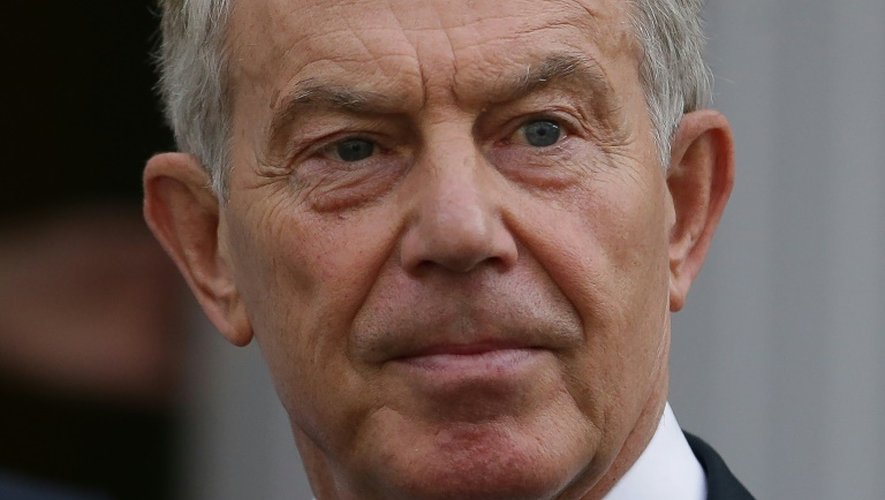 Tony Blair à Londres le 6 juillet 2016