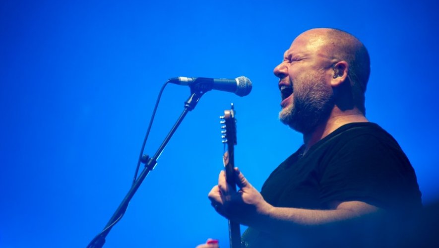 Le chanteur américain Frank Black, leader des Pixies, le 4 juillet 2014 au Eurockéennes de Belfort
