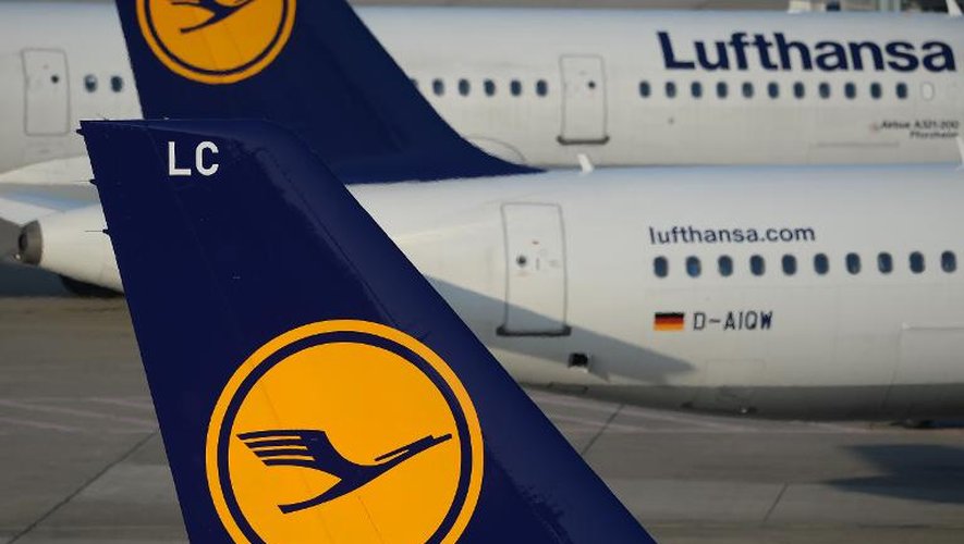 Des avions de la Lufthansa