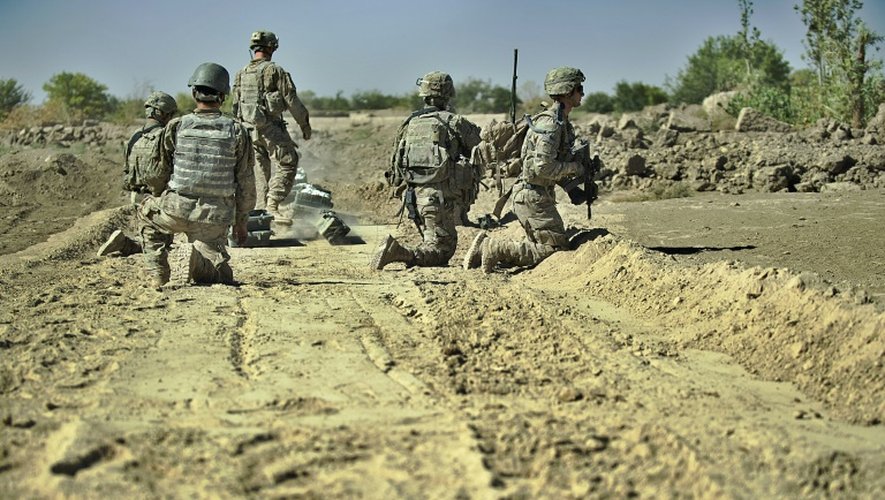 Des soldats américains à Panjway en Afghanistan, le 21 septembre 2012