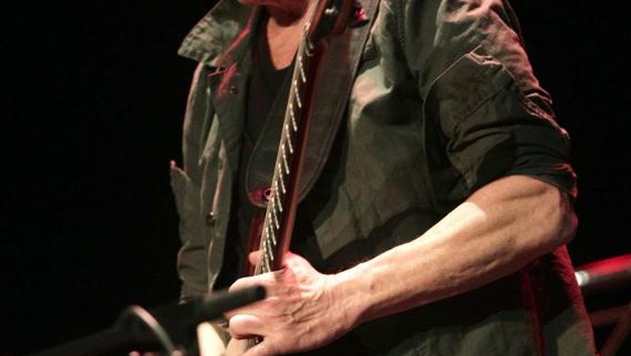Lou Reed, sur scène, à Palma de Mallorca, le 30 avril 2010