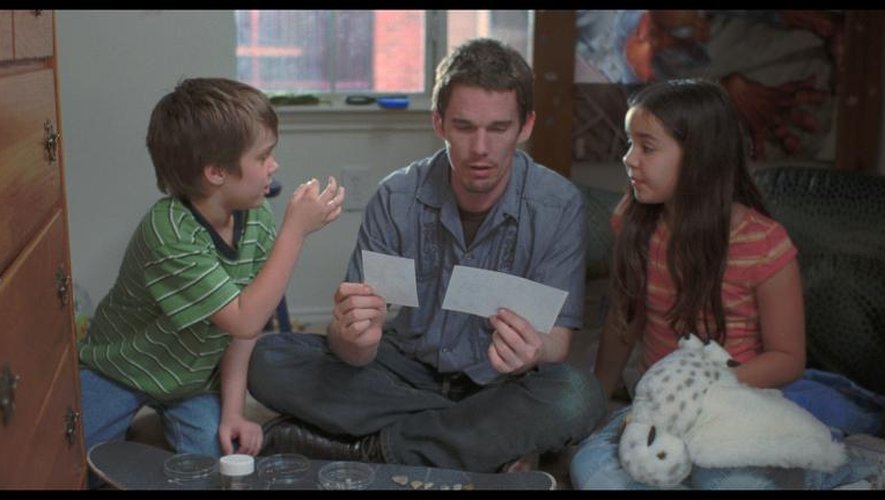 L'acteur Ethan Hawke dans une scène du film "Boyhood" de Richard Linklater