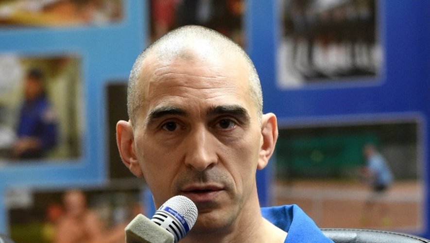 Anatoli Ivanichine le 6 juillet 2016 à Baïkonour au  Kazakhstan