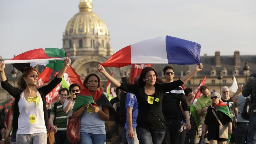 Manifestation propalestinienne, le 23 juillet à Paris