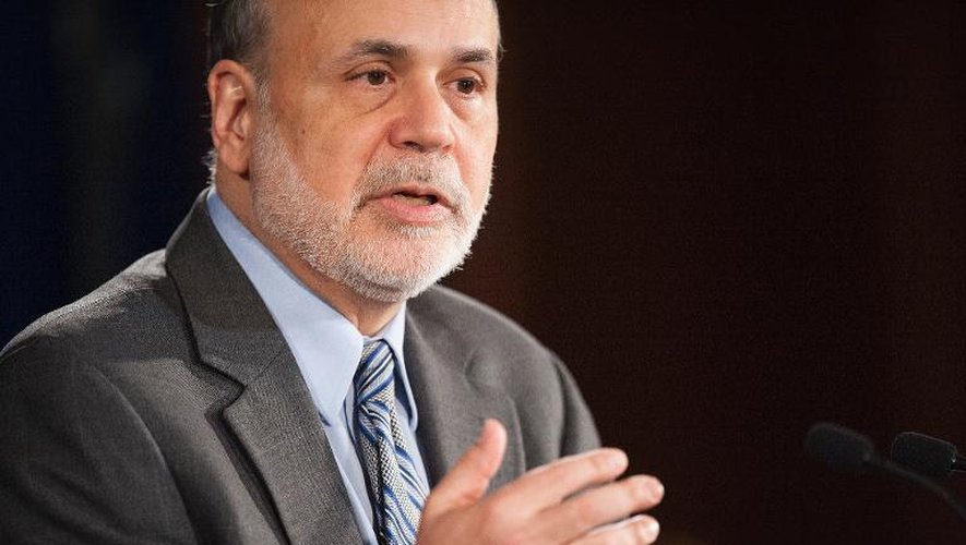Le président de la Fed, Ben Bernanke, à Washington le 18 septembre 2013