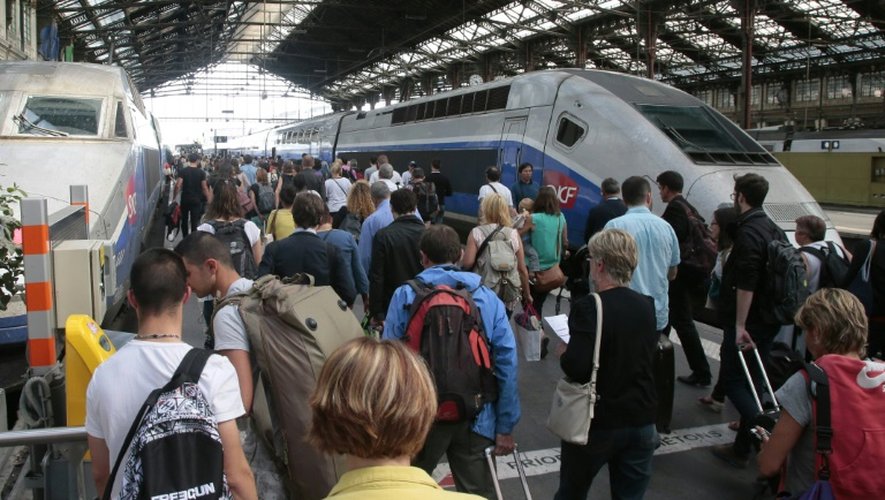 La SNCF attend 1,2 million de passagers dans les gares, pour lesquels elle a prévu de déployer 3.000 trains
