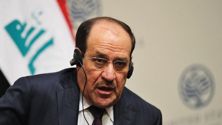 Le Premier ministre irakien Nouri al-Maliki, le 31 octobre 2013 à Washington