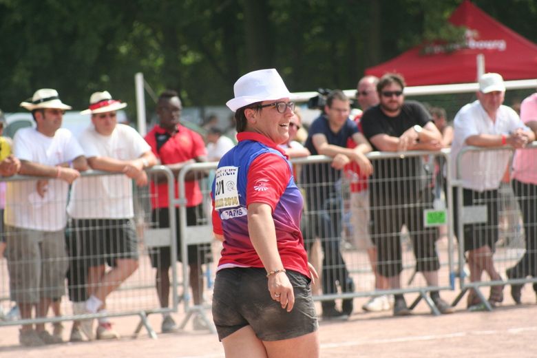 Valérie Besombes, licenciée du SA Paris, s'impose pour la sixième fois.