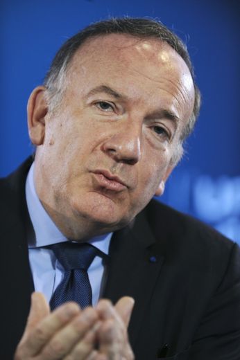 Le président du Medef Pierre Gattaz à Paris le 10 juin 2015