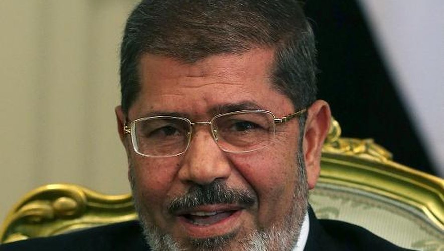 Le président déchu Mohamed Morsi, le 31 juillet